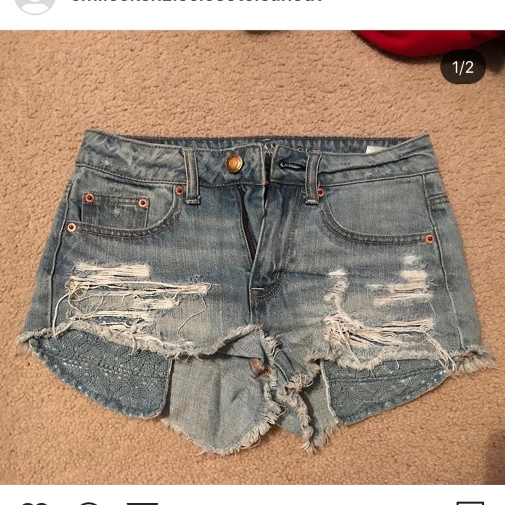 Jean shorts
